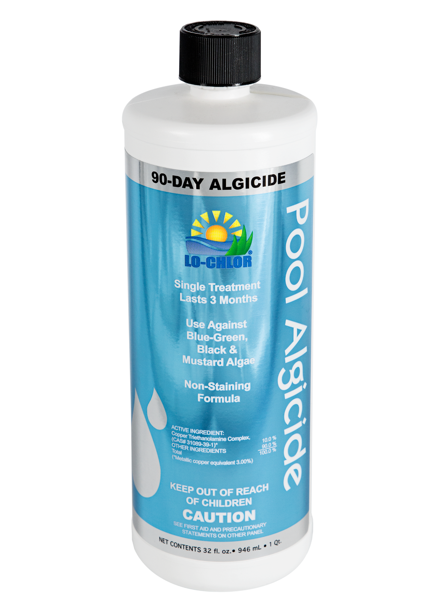 Lo-Chlor® 90 Day Pool Algicide - 1 Qt - LO-1-1
