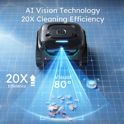 WYBOT C2 Vision Cordless Robotic Pool Cleaner