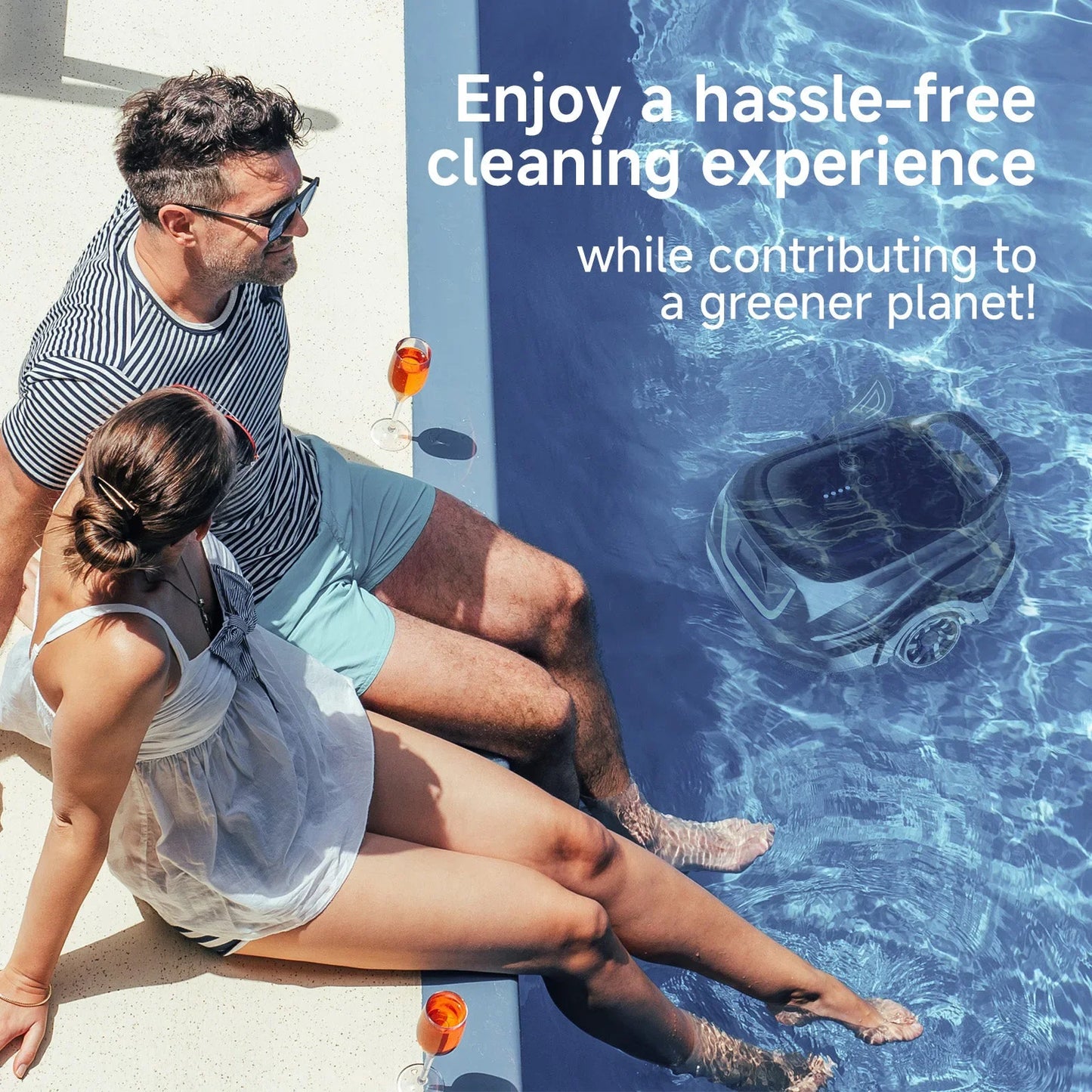WYBOT A1 Cordless Robotic Pool Cleaner