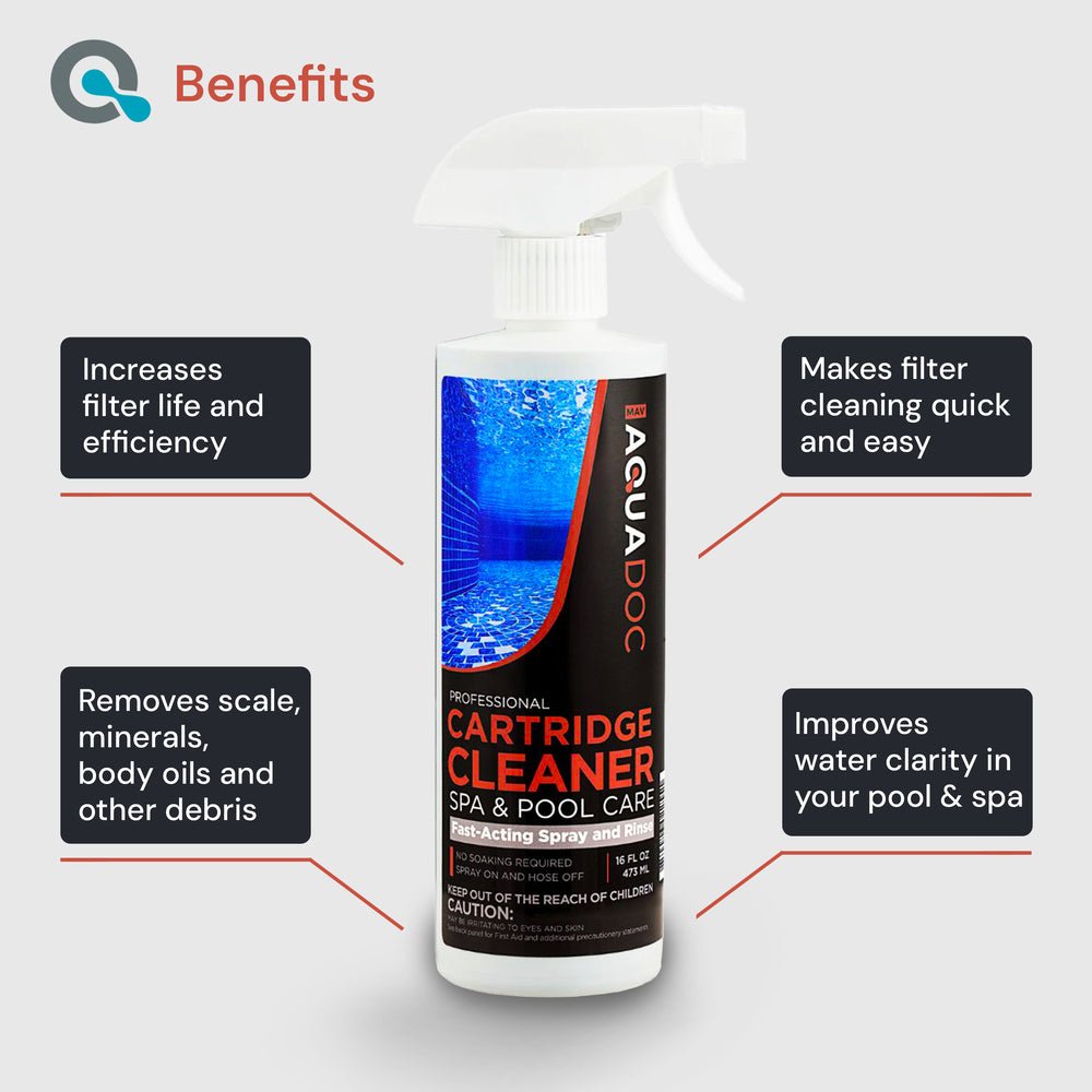 Pool & Spa Cartridge Cleaner Spray