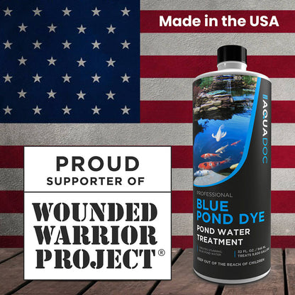 Blue Pond Dye