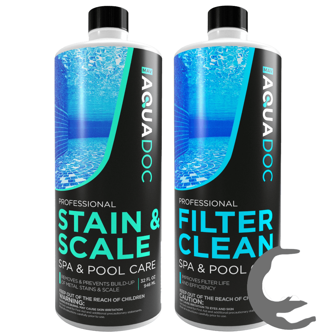 Pool Filter Clean & Stain and Scale Combo