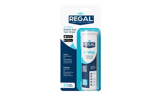 5-Way Test Strips FC/pH/TA/TH/CYA 12 per pack 25 count