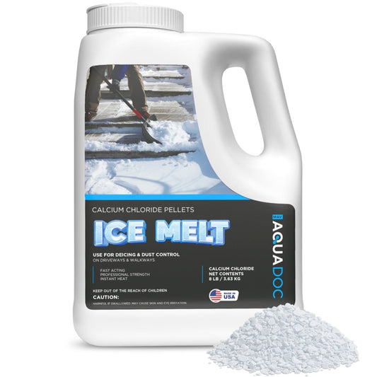 AquaDoc Ice Melt Safe for Concrete - Calcium Chloride