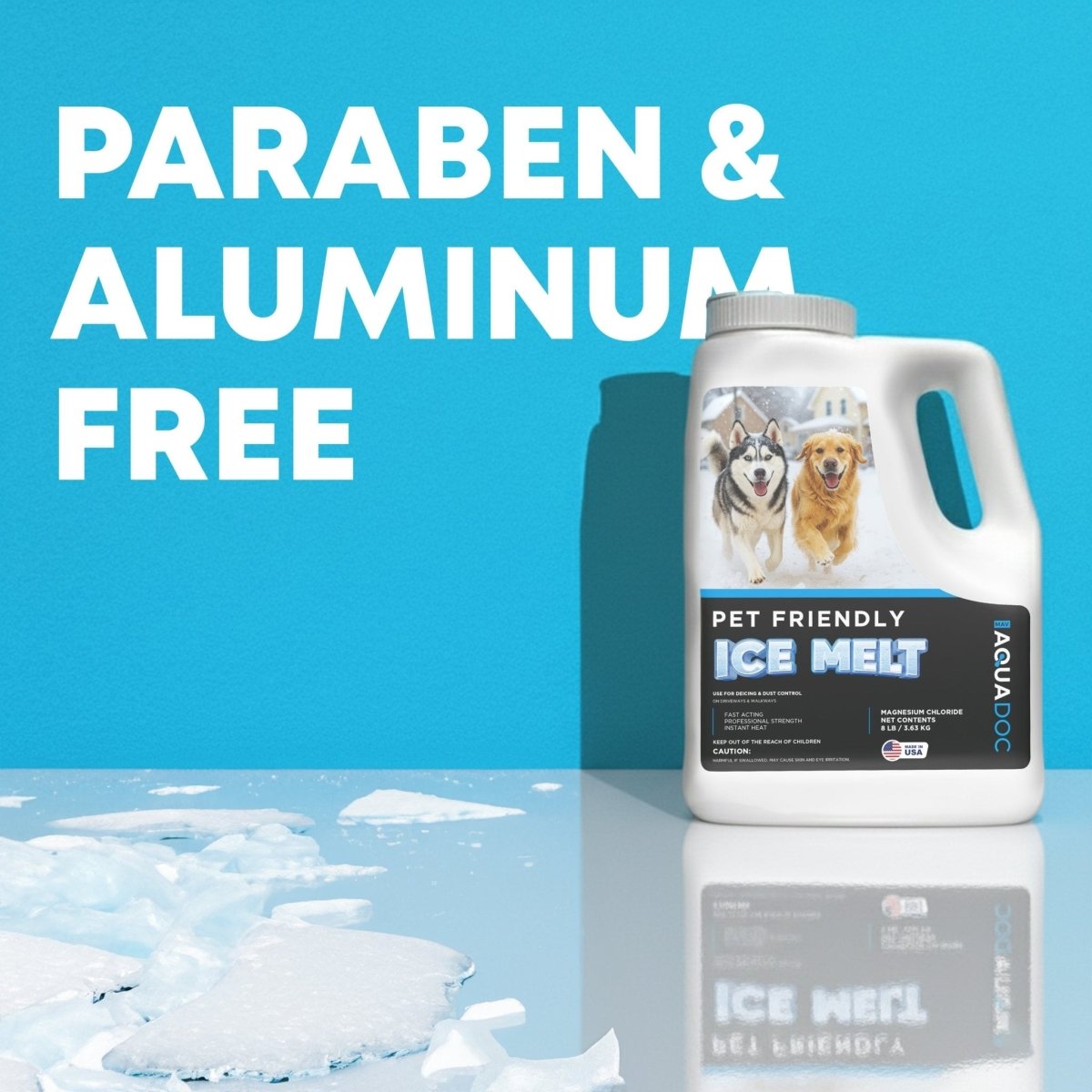 AquaDoc Pet Safe Ice Melt (Magnesium Chloride)