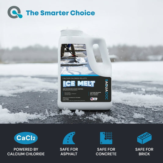 AquaDoc Ice Melt Safe for Concrete - Calcium Chloride