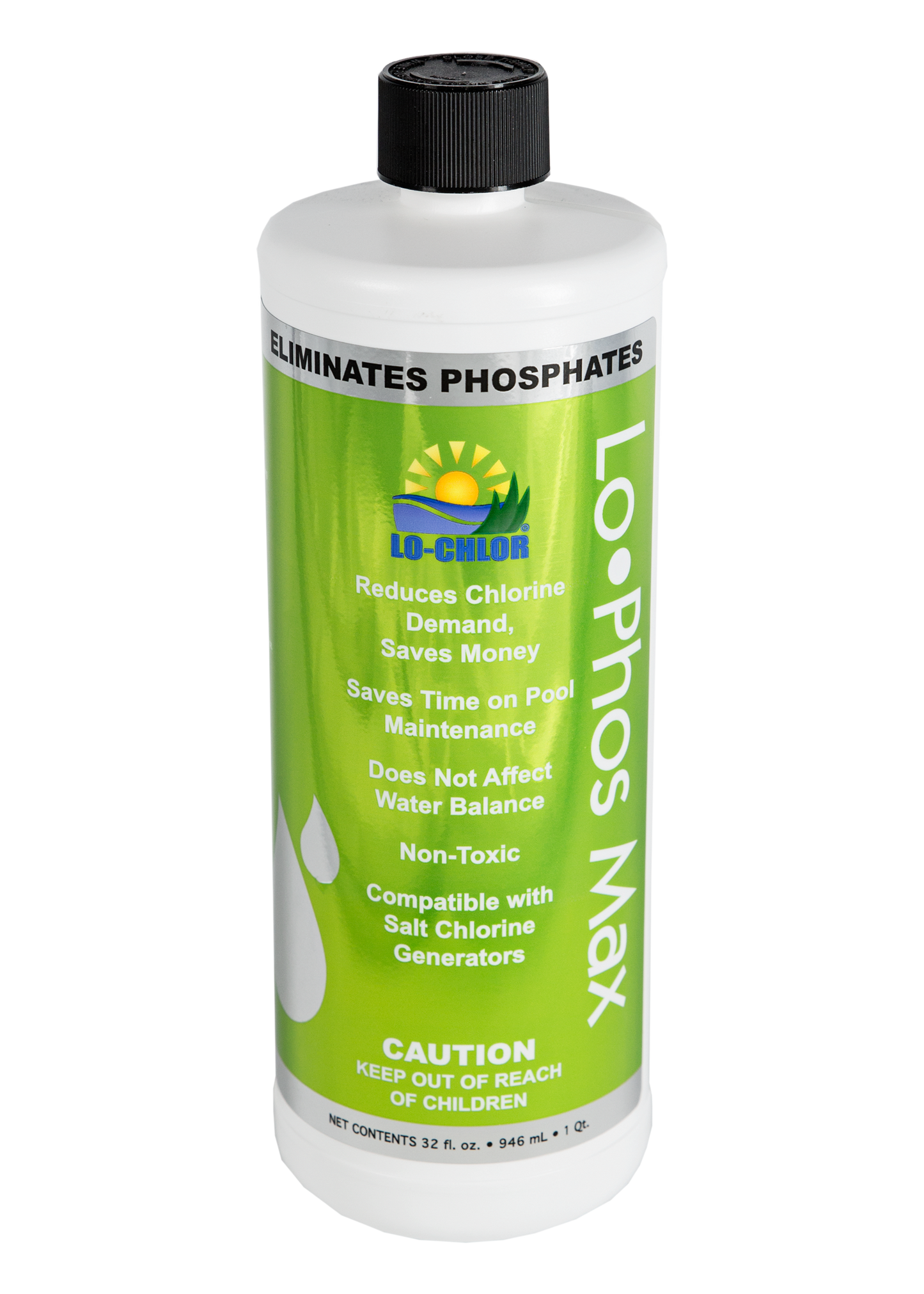 Lo-Chlor® Lo-Phos Max Phosphate Remover - 1 Qt - LO-PHOS-MAX-QT