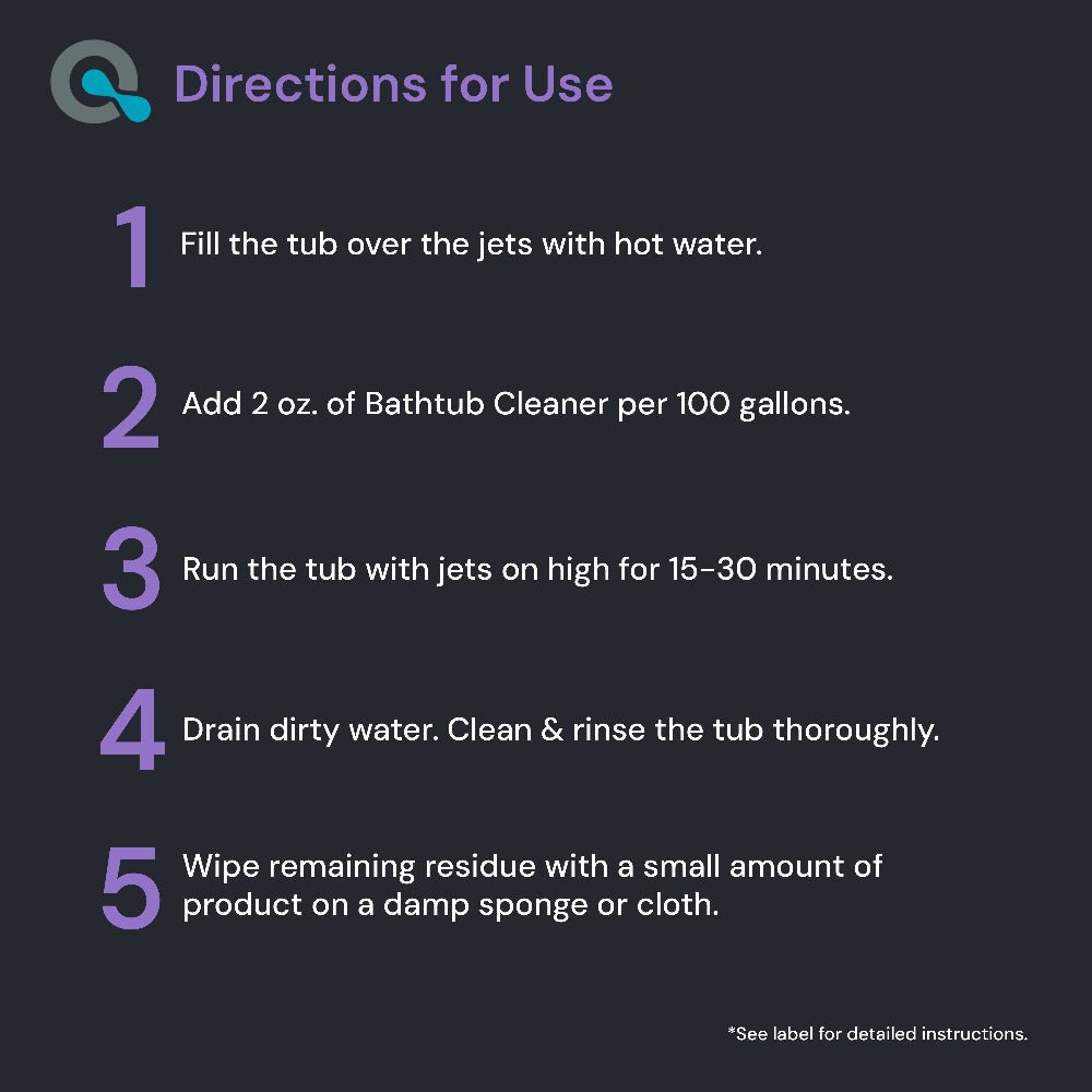 Jetted Bathtub Cleaner