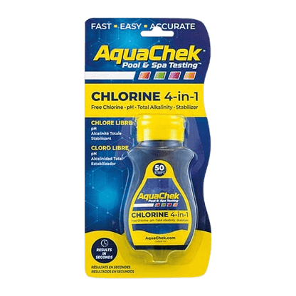 AquaChek Yellow 4-in-1 Test Strips - 511242A
