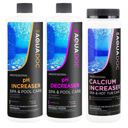 Spa Balancer Kit - pH Increaser + pH Decreaser + Calcium Increaser